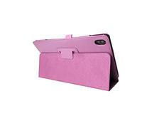 Lobwerk Étui de protection fin pour Lenovo Tab P11 2021 TB-J606F TB-J606X 11" avec fonction support et fonction veille automatique Rose