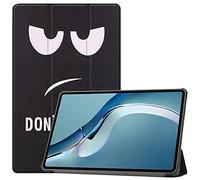 Lobwerk Étui de protection fin pour tablette Huawei MatePad Pro 2021 12.6" avec fonction support et fonction veille automatique