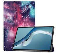 Lobwerk Étui de Protection Fin pour Tablette Huawei MatePad Pro 2021 12.6" avec Fonction Support et Fonction Veille Automatique