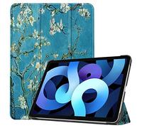 Lobwerk Étui de Protection Intelligent pour Apple iPad Air 4 2020 4ème génération 10,9" avec Fonction Support et Fonction Veille Automatique