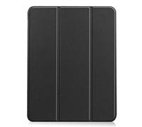 Lobwerk Étui de protection intelligent pour Apple iPad Air 4 (4ème génération) A2072/A2316/A2324/A2325 10,9" 2020 Noir