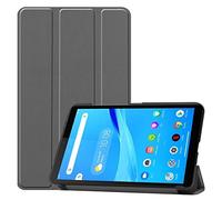 Lobwerk Étui de Protection Intelligent pour Lenovo Tab M7 TB-7305F TB-7305X 7,0" avec Fonction Support et Fonction Veille Automatique Gris