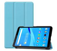 Lobwerk Étui de Protection Intelligent pour Lenovo Tab M7 TB-7305F TB-7305X 7,0" avec Fonction Support et Fonction Veille Automatique Bleu Clair