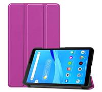Lobwerk Étui de protection intelligent pour Lenovo Tab M7 TB-7305F TB-7305X 7,0" avec fonction support et fonction veille automatique lilas