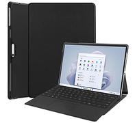 Lobwerk Étui de protection intelligent pour Microsoft Surface Pro 9 Pro 10 Pro 11 2024 13" avec fonction support et fonction veille/réveil automatique