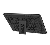 Lobwerk Étui de Protection pour Apple iPad 10,2" 2019 avec Protection d'écran et Support Noir