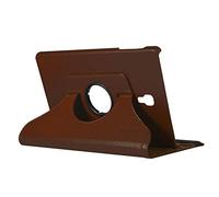 Lobwerk Étui de Protection Rotatif à 360° avec Stylet pour Samsung Galaxy Tab A SM-T590 T595 10,1" Marron
