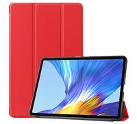 Lobwerk Étui Fin pour Tablette Huawei Honor V6 10,4" avec Fonction Support et Fonction Veille/réveil Automatique Rouge