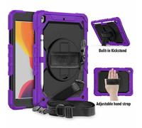 Lobwerk Walindamedia Coque de Protection 4 en 1 avec trépied pour Apple iPad Pro 11 2020 Air 4 10.9 2020 Violet