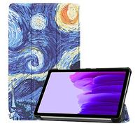 Lobwerk Étui pour Samsung Galaxy A7 Lite SM-T220 SM-T225 8,7 pouces Smart Cover Étui avec fonction support et fonction veille automatique