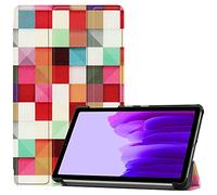 Lobwerk Étui pour Samsung Galaxy A7 Lite SM-T220 SM-T225 8,7 pouces Smart Cover Étui avec fonction support et fonction veille automatique