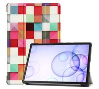 Lobwerk Étui Smart Cover avec Fonction Support et Mise en Veille Automatique pour Samsung Galaxy Tab S6 SM-T860 10,5" 07