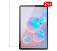 Lobwerk Film de Protection d'écran Transparent Anti-Traces de Doigts pour Samsung Galaxy Tab S6 SM-T860 10,5" 2X Klar