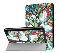 Lobwerk Smartcover Pour Amazon New Fire 7 2017 Housse Etui Ultra Slim Rigide