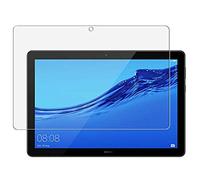 Lobwerk Verre de protection pour Huawei MediaPad T5 10 / Honor Pad 5 avec film de protection d'écran 10,1" 9H Verre trempé sans bulles