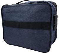 Loc-1 Pièce A4 Trieur De Fichiers,Organisateur De Documents,Trieur Document Briefcase,Avec Serrure À Combinaison,Pour Documents Et Passeport(Bleu Marine)