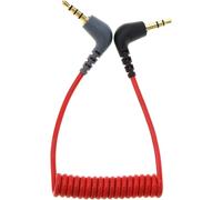 Loc-3.5Mm Trs Vers Trrs Patch Adaptateur Microphone Câble Mâle À Mâle Pr 3.5Mm Câble Microphone Audio Lavalier Patch Câble Compatible Avec Rode Sc7/Boya-Mm1 An Oid Smartphone