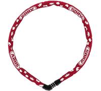 Loc-Antivol À Chaîne Steel-O-Chain 4804c Symbols-Antivol À Combinaison Pour Vélos D'enfants-Niveau De Sécurité 3-75 Cm-Rouge