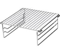 Loc-Campingmoon Support De Barbecue Portable Compact En Acier Inoxydable Pour Feu De Camp,Charbon De Bois Et Gaz