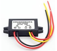 Loc-Convertisseur Dc 12 V À 5 V 3 A 15 W Dc Module Convertisseur Dc Vers Dc Régulateur De Tension Réduit Convertisseur D'Alimentation De Sortie Adaptateur D'Alimentation De Voiture