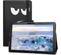 Loc-Coque Pour Archos T101 4g,Slim Fit Pu Cuir Etui Et Pliable Stand Housse Support Ultra-Mince Et Léger Etui Cover Coque Case Pour 10.1"" Archos T101 4g Tablet,Don't Touch