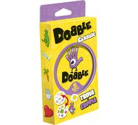 Loc-: Dobble Classic Blister Eco,Version Mini,Jeu De Cartes Amusant Pour Toute La Famille,5 Mini Jeux,2-8 Joueurs,6+ Ans,Édition En Italien