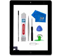 Loc-Écran Tactile Compatible Ipad 2(Noir) 9.7 Pouces 2011 Avec Digitizer Préassemblés Et Kit D'Outils Inclus