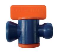 Loc-Line Thiermann Valve d'arrêt Gr. 1/2 pouce avec raccord articulé, lot de 2 pièces Quantité:1