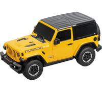 loc-Motors,Jeep Wrangler Jl,Modèle À L'Échelle 1 : 24,Jusqu'À 8 Km/H De Vitesse,Auto Jouet Pour Enfants 63615 Jaune/Rouge