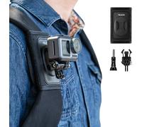 Loc-Support De Sangle D'Épaule Pour Sac À Dos,Support Pour Gopro Hero 13/12/11/10/9,Dji Osmo 360 Action 5/4,Insta360 Avec Épaulière Ajustable Et Crochet En J,Accessoires Pour Caméras D'Action