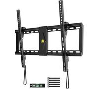 Loc-Support Mural Tv Inc Ble Pour Écrans 37-82 Pouces Led Lcd Oled Et Courbé,Support Tv Mural Inc Ble Pour Télév Ur Jusqu'À 60Kg,Vesa 600X400 Mm,Niveau À Bulle Inclus