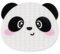 Loc-Tapis Nettoyant Pinceaux De Maquillage-Brush It Off!-Pad Pour Nettoyer La Brosse De Maquillage,Tampon En Silicone Pour Cosmétiques Avec Ventouse,Thème Panda