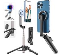 Loc-Trépied Magnétique Pour Selfie Avec Télécommande Bluetooth,Trépied Extensible De 27 Pouces Pour Iphone 15 14 13 12 Pro Max Series,Tous Les Téléphones Android Avec Fonctionnalité Magnétique
