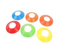 Locadence 10Pcs Disc Cones, 7,7 X 3,5 X 2 Pouces Football Cônes, Marqueur Terrain Jeu Portable pour Le Football, Baseball, Patin Glace