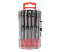 LOCADENCE 10pcs PH2 Bits de tournevis, bits de forage à tête Phillips, ensemble de forets électriques à double tête croisés, jeu de bits du pilote pour le travail du bois