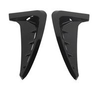 LOCADENCE 2 pièces Couvercle de Ventilation latéral Avant de Voiture décoratif, Garniture de Couvercle de Ventilation de Garde-Boue à Flux d'air pour X5 F15 M Sport 2014 à 2018 (Noir Brillant)