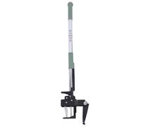 Locadence 4 Jaws Stand Up Weed Turler Tool, 4 Griffes en Acier Outil de désherbage, Iron Claw Garden Weeder avec Une Longue poignée, Outil de dissolvant détachable