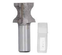 LOCADENCE Bit du routeur à demi-rond, bit de routeur de bullnose de tige de 1/2 pouces, bit routeur à demi-tour, outil de carbure de fracas en bois pour la table de porte