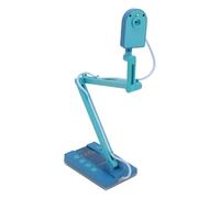 Locadence Caméra de Document 15MP, 4K USB Plivable Document Professional Webcam avec Lumière de Remplissage LED pour Enseigner à Distance Conférence en Direct Démo en Direct