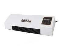 Locadence Chauffage de Climatiseur, Machine de Chauffage de Refroidissement Électrique Murale 1800 W, Élément Chauffant PTC avec Minuterie Télécommandée pour Chambre à Coucher, Salle de Bain