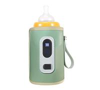 LOCADENCE Chauffe Biberon, Chauffe Biberon Portable Alimenté par USB, Écran LCD, Température Réglable, Chauffe Biberon Étanche pour Voyage, Avion, Voiture (#1)