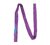 LOCADENCE Élingues de levage, 1T 2205LB portant une corde de levage de grue violette flexible, 2M 6,56 pieds de longueur, élingue de levage de remorquage, sangle de levage