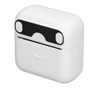 Locadence Imprimante d'Autocollants, Imprimante Thermique Portable sans Fil BT sans Encre, Imprimante Photo de Poche pour Images en Noir et Blanc, Mémos, Listes de Courses, Code QR