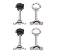 LOCADENCE Kit de montage d'écrou fileté à double cosse pour rail en L, M8 x 60 mm, rail de guidage à fente coulissante en acier inoxydable robuste pour camion, lit, remorque