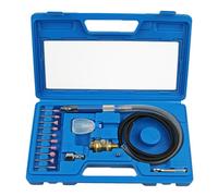 LOCADENCE Kit d'Outils de Moulin à Moules à Crayons à Air, 58000~65000Rpm 90Psi Mini Kit d'Outils Compacts à Haute Vitesse à Grande Vitesse avec Tuyau d'Air 1100mm pour Nettoyer