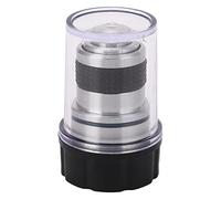 LOCADENCE Objectif 185, Objectif achromatique pour Microscope Biologique 60X, Objectif en Verre Optique à Filetage en Laiton RMS pour l'étude de la Chimie et de la Physique