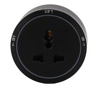 LOCADENCE Prise de courant électrique sur rail, conception sans fil, prise de rail horizontale, adaptateur de prises d'extension murales électriques amovibles pour divers besoins