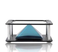 LOCADENCE Projecteur de présentoirs holographiques 3D, Hologramme de Smartphone Mobile de 3,5 à 6 Pouces pour l'affichage de Produits d'entreprise (Style cylindrique)
