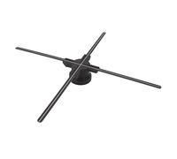 LOCADENCE Ventilateur d'Hologramme 3D 72 W 24 V, Ventilateur de Projection Holographique 3D 60 cm 1600 X 720, Projecteur d'Hologramme 3D, Affichage Publicitaire pour Magasin