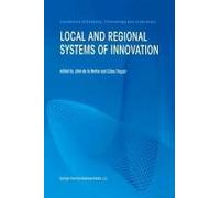 Local And Regional Systems Of Innovation